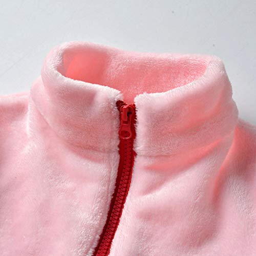 Abrigo ReciéN Nacido Para Bebé Chaqueta A Prueba De Viento Teddy De Color Liso Para Invierno Abrigo Grueso Ropa De AlgodóN Casual Abrigo De Felpa Fiesta De Navidad Regalo De CumpleañOs Bebé NiñO NiñA