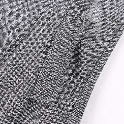 Abrigos Mujer Invierno Largos Elegantes POLP Delgado sólido Grueso Abrigo de Cuello Alto Abrigo con Cremallera Abrigo con Capucha Abrigo Manga Larga para Mujer Mezcla de Lana Gris Negro Abrigos Mujer Invierno Largos Elegantes POLP Delgado sólido Grueso Abrigo de Cuello Alto Abrigo con Cremallera Abrigo con Capucha Abrigo Manga Larga para Mujer Mezcla de Lana Gris Negro