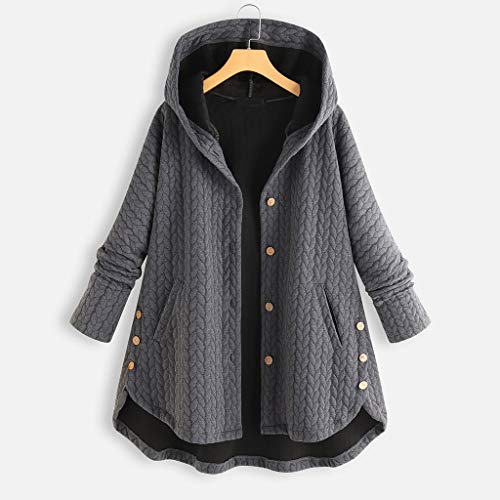 Abrigos para Mujer Invierno Chaqueta Suéter Floral Bolsillos con Capucha Jersey Tallas Grandes Sudadera con Capucha Caliente Y Esponjoso Gruesas Cerrojo De Capa Mantene Lino Ropa riou Abrigos para Mujer Invierno Chaqueta Suéter Floral Bolsillos con Capucha Jersey Tallas Grandes Sudadera con Capucha Caliente Y Esponjoso Gruesas Cerrojo De Capa Mantene Lino Ropa riou