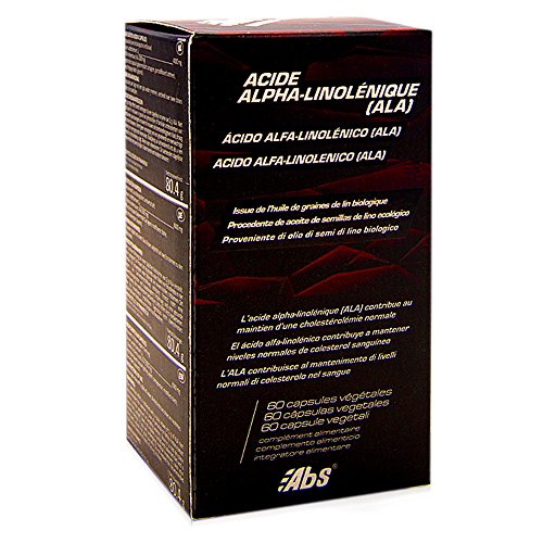 Abs - Ácido Alfa-Linolénico ALA, 1000 mg, 60 Cápsulas Abs - Ácido Alfa-Linolénico ALA, 1000 mg, 60 Cápsulas