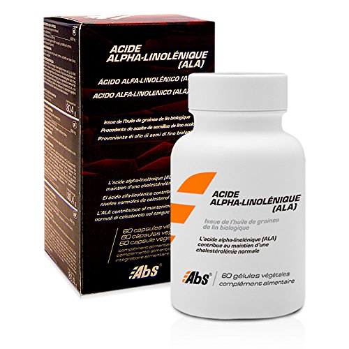 Abs - Ácido Alfa-Linolénico ALA, 1000 mg,  60 Cápsulas