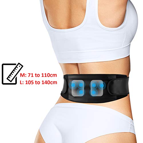 Abs Estimulador Muscular Abdominales, EMS Estimulador Mmuscular con USB sin Almohadillas de Gel para Mujeres y Hombres último Hodelo, Estimulador de Abdominales Adelgazar y Aumentar la Aptitud Física.