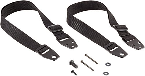 ABUS Junior Care Anti-Tip Straps - Isa | Baby Safety | Protección de inclinación de la TV | Correas de seguridad | negro | 73129