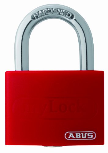 Abus T65AL/40_RED_KA Candado Personalizable, Rojo, 40 mm Abus T65AL/40_RED_KA Candado Personalizable, Rojo, 40 mm