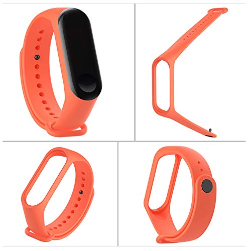 Acalder 12 Piezas Correas para Xiaomi Mi Band 4 /Mi Band 3 Pulsera Reloj Silicona Banda para Mijia Mi Band 4-12 Colores