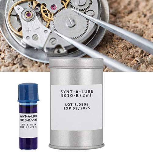 Accesorio de aceite de movimiento de reparación de reloj de 2 ml, reloj de pulsera de mantenimiento de lubricante de movimiento de relojero, para movimientos de relojes de bolsillo de reloj de pulsera