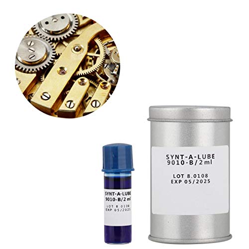 Accesorio de aceite de movimiento de reparación de reloj de 2 ml, reloj de pulsera de mantenimiento de lubricante de movimiento de relojero, para movimientos de relojes de bolsillo de reloj de pulsera