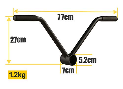 Accesorio De La Manija De La Minas Terrestres, Plataforma De Fila De Barra De Barbell T Para Barras Olímpicas De 2 Pulgadas, Ejercicios De Tríceps De Cuclillas De Peso Muerto - Construir Músculos