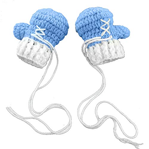 Accesorios de Fotografía para Recién Nacidos Guantes de Boxeo de Punto Pantalones Traje Accesorios para Fotos de Ganchillo para Bebés Ropa Regalo de Baby Shower para 0-4 Meses