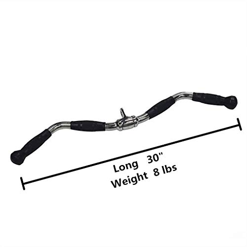 Accesorios For Máquinas De Ejercicio, Barra De Prensa De Tríceps, Cable De Polea, Barra De Tracción LAT Con Empuñaduras De Goma Antideslizantes Y Colgador Giratorio, Barra Giratoria De Curl Pro-Grip, Accesorios For Máquinas De Ejercicio, Barra De Prensa De Tríceps, Cable De Polea, Barra De Tracción LAT Con Empuñaduras De Goma Antideslizantes Y Colgador Giratorio, Barra Giratoria De Curl Pro-Grip,