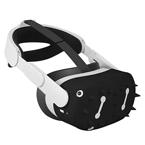 "Accesorios Oculus Quest 2 (Cubierta Protectora de la Cabeza + Cubiertas de los Agarres de los Controladores+Cubierta Facial, etc.), Cubierta Impermeable Antichoque Antideslizante,Toque Cómodo"