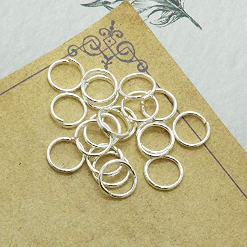 Accessorie Lote de 300 anillos de salto abiertos para collares, pulseras, joyas, 100 unidades, 16 mm, color negro Accessorie Lote de 300 anillos de salto abiertos para collares, pulseras, joyas, 100 unidades, 16 mm, color negro