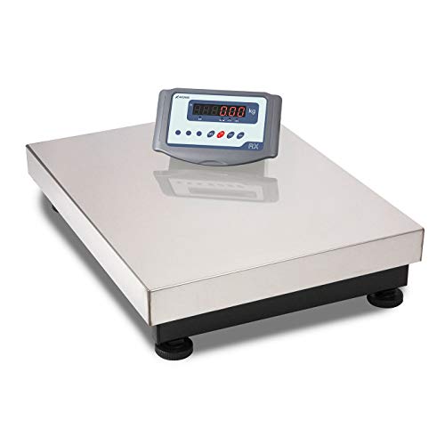 Accurex Báscula Industrial de Plataforma RXT-60S (60 kg / 10 g, Plataforma de Pesaje 40 x 30 cm)