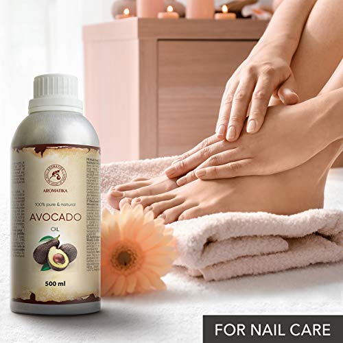 Aceite de Aguacate 500ml - Persea Gratissima Oil - Sudáfrica - Avocado Oil - 100% Puro y Natural Mejores Beneficios para Piel - Cabello - Cuidado Facial - Aceite Aguacate en Botella de Aluminio Aceite de Aguacate 500ml - Persea Gratissima Oil - Sudáfrica - Avocado Oil - 100% Puro y Natural Mejores Beneficios para Piel - Cabello - Cuidado Facial - Aceite Aguacate en Botella de Aluminio