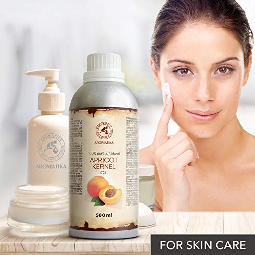Aceite de albaricoque 500ml - Prunus Armeniaca Kernel Oil - Italia - 100% puro y natural - los mejores beneficios para la piel - Cabello - Cuerpo - Cuidado facial - Masaje Aceite de albaricoque 500ml - Prunus Armeniaca Kernel Oil - Italia - 100% puro y natural - los mejores beneficios para la piel - Cabello - Cuerpo - Cuidado facial - Masaje