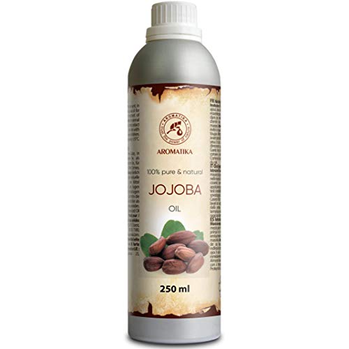 Aceite de jojoba 250 ml - Aceite de semilla Simmondsia chinensis - Argentina - Aceites de jojoba 100% puros y naturales - los mejores beneficios para el cabello - Piel - Cara - Cuerpo - Masaje
