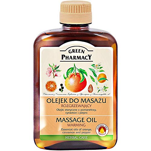 Aceite de masaje caliente (Canela, Pimienta negra y naranja) con base de aceite de almendras 200 ml. Sin parabenos ni colorantes Aceite de masaje caliente (Canela, Pimienta negra y naranja) con base de aceite de almendras 200 ml. Sin parabenos ni colorantes
