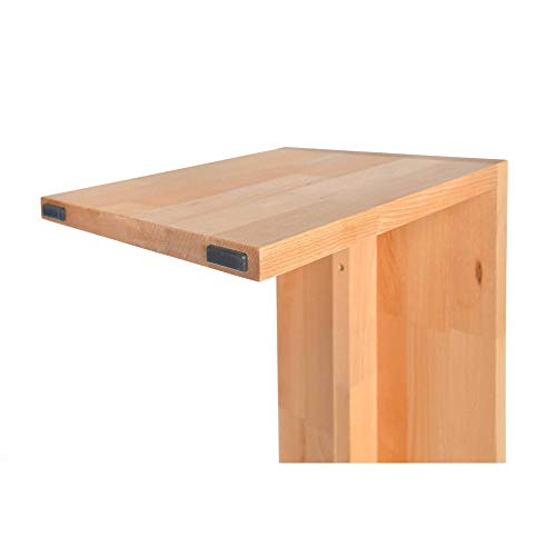 acerto 20128 Banco de Madera Maciza de Haya sin Respaldo 160x44x40 cm - Banco de Madera acerto 20128 Banco de Madera Maciza de Haya sin Respaldo 160x44x40 cm - Banco de Madera
