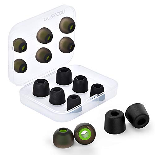 aceyoon Almohadillas Auriculares 6 paires 12 unidad (3 Silicona + 3 Espuma con Memoria) Noise Cancelling Ear Tips para Audifonos Intra Auricular Almohadillas Reemplazo para In Ear Auriculares aceyoon Almohadillas Auriculares 6 paires 12 unidad (3 Silicona + 3 Espuma con Memoria) Noise Cancelling Ear Tips para Audifonos Intra Auricular Almohadillas Reemplazo para In Ear Auriculares