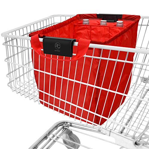 achilles Easy-Carrier, Bolsa para carro de compras con compartimiento de refrigeración y 3 compartimientos de botellas , 54 cm x 35 cm x 39 cm achilles Easy-Carrier, Bolsa para carro de compras con compartimiento de refrigeración y 3 compartimientos de botellas , 54 cm x 35 cm x 39 cm