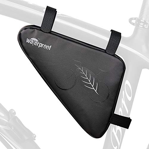 Achort Bolsa de Triángulo para Bicicleta, Bolsa de Almacenamiento para Cuadro de Bicicleta, Bolsa Impermeable para el Tubo Superior de Bicicleta para Equipos de Ciclismo Achort Bolsa de Triángulo para Bicicleta, Bolsa de Almacenamiento para Cuadro de Bicicleta, Bolsa Impermeable para el Tubo Superior de Bicicleta para Equipos de Ciclismo