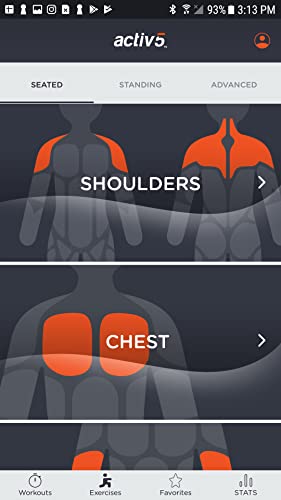Activ5, aplicación de entrenamiento Activ5, aplicación de entrenamiento
