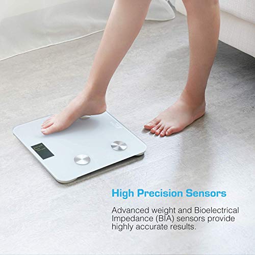 Active Era Báscula Grasa Corporal Inteligente - Báscula Digital Bluetooth con 15 Funciones esenciales, Peso corporal de alta precisión y Aplicación gratuita Active Era Báscula Grasa Corporal Inteligente - Báscula Digital Bluetooth con 15 Funciones esenciales, Peso corporal de alta precisión y Aplicación gratuita