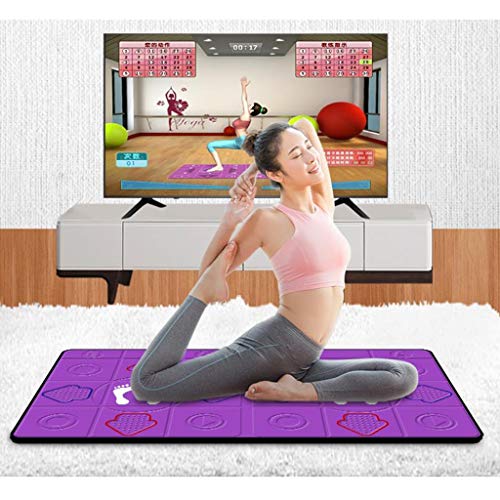 Active HD Manta inalámbrica de 30 mm para baile doble, interfaz de TV, máquina de baile para casa Somatosensory de doble uso para pérdida de peso, manta para correr en casa