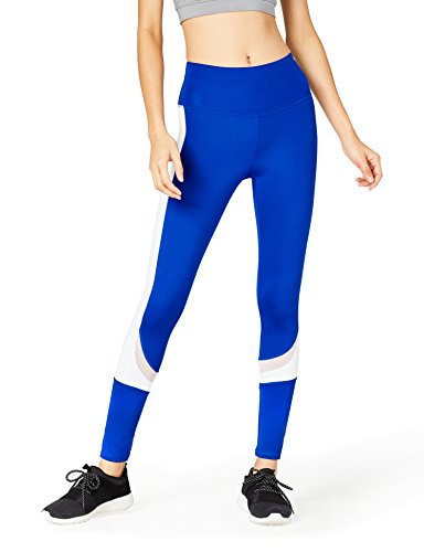 Activewear Mallas de Deporte para Mujer , Azul (Royal), 40 (Talla del fabricante: Medium)