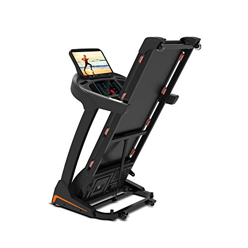 Activogym X300 Cinta de Correr Profesional. Pantalla Táctil 15,6", con WiFi, USB, 15 Niveles de inclinación; Sistema de Amortiguación; Sistema Autolobricación.…