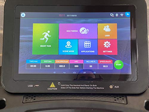 Activogym X300 Cinta de Correr Profesional. Pantalla Táctil 15,6", con WiFi, USB, 15 Niveles de inclinación; Sistema de Amortiguación; Sistema Autolobricación.…