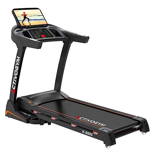 Activogym X300 Cinta de Correr Profesional. Pantalla Táctil 15,6", con WiFi, USB, 15 Niveles de inclinación; Sistema de Amortiguación; Sistema Autolobricación.… Activogym X300 Cinta de Correr Profesional. Pantalla Táctil 15,6", con WiFi, USB, 15 Niveles de inclinación; Sistema de Amortiguación; Sistema Autolobricación.…