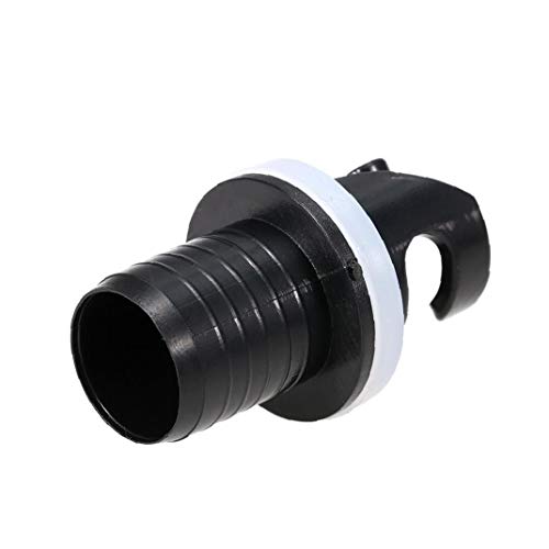 Adaptador De La Manguera De La Válvula Neumática Práctico Conector De La Válvula Adaptador De La Manguera De La Bomba De Aire del Adaptador De La Bomba Inflable 2pcs De Remo Adaptador De La Manguera De La Válvula Neumática Práctico Conector De La Válvula Adaptador De La Manguera De La Bomba De Aire del Adaptador De La Bomba Inflable 2pcs De Remo