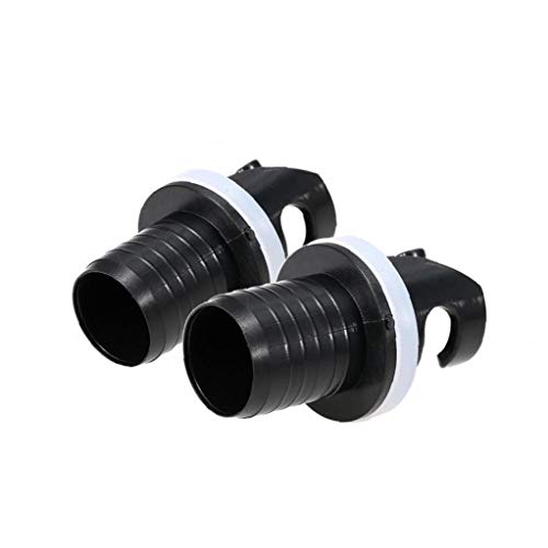Adaptador De La Manguera De La Válvula Neumática Práctico Conector De La Válvula Adaptador De La Manguera De La Bomba De Aire del Adaptador De La Bomba Inflable 2pcs De Remo Adaptador De La Manguera De La Válvula Neumática Práctico Conector De La Válvula Adaptador De La Manguera De La Bomba De Aire del Adaptador De La Bomba Inflable 2pcs De Remo