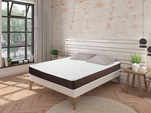 Adara Home Tempo - Colchón Viscoelástico 90x190, Altura 21cm Adara Home Tempo - Colchón Viscoelástico 90x190, Altura 21cm