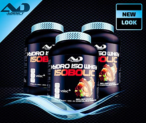 ADDICT SPORT NUTRITION - Protéines - Hydro Iso Whey Isobolic - 1 kilo - Gout Tiramisu