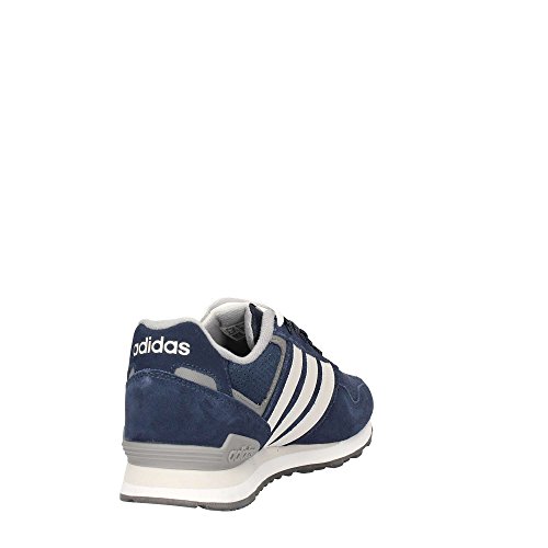 adidas 10K, Zapatillas de Gimnasia Hombre, Azul (Collegiate Navy/Grey One F17/Grey Three F17), 44 EU