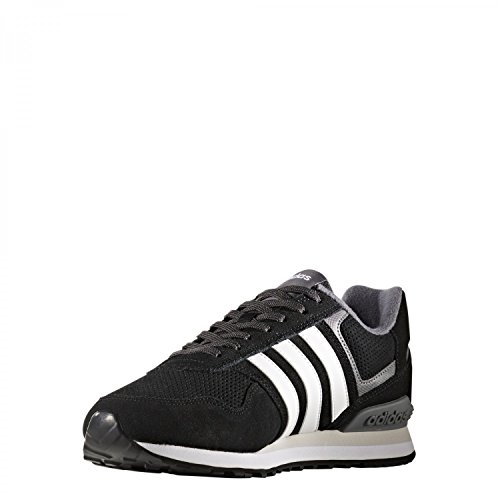 Adidas 10K, Zapatillas de Gimnasia Hombre, Negro (Core Black/FTWR White/Grey Five F17), 42 EU Adidas 10K, Zapatillas de Gimnasia Hombre, Negro (Core Black/FTWR White/Grey Five F17), 42 EU