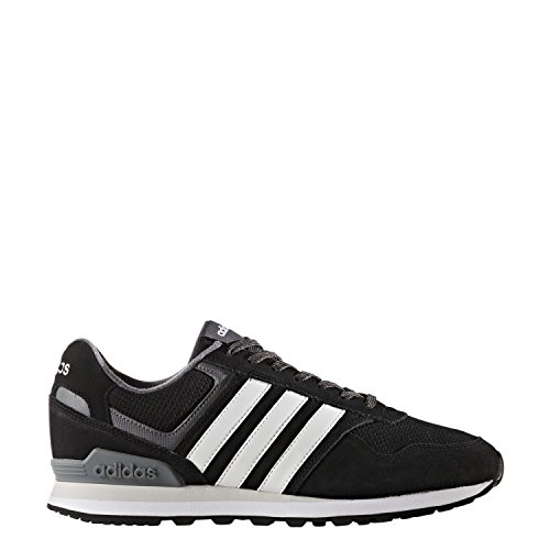 Adidas 10K, Zapatillas de Gimnasia Hombre, Negro (Core Black/FTWR White/Grey Five F17), 42 EU