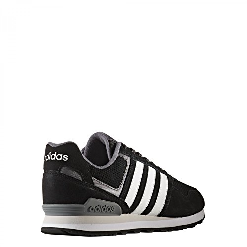 Adidas 10K, Zapatillas de Gimnasia Hombre, Negro (Core Black/FTWR White/Grey Five F17), 42 EU Adidas 10K, Zapatillas de Gimnasia Hombre, Negro (Core Black/FTWR White/Grey Five F17), 42 EU