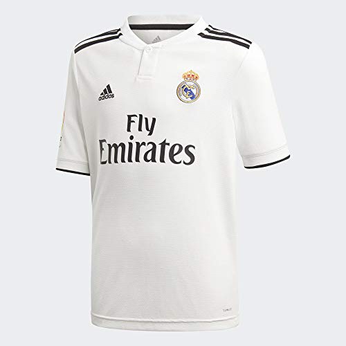 adidas 18/19 Real Madrid Home-Lfp Camiseta, Niños, multicolor (blabas/negro), 164