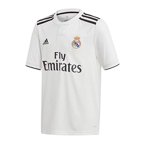 adidas 18/19 Real Madrid Home-Lfp Camiseta, Niños, multicolor (blabas/negro), 164