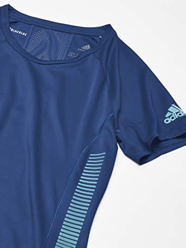 adidas 25/7 tee Runr Camiseta de Manga Corta, Mujer, Tech Indigo, S adidas 25/7 tee Runr Camiseta de Manga Corta, Mujer, Tech Indigo, S