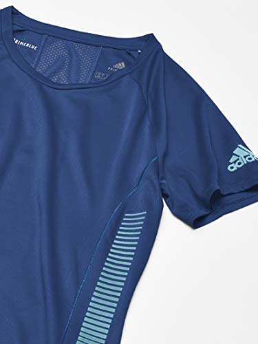 adidas 25/7 tee Runr Camiseta de Manga Corta, Mujer, Tech Indigo, S