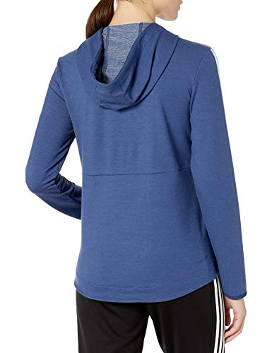 adidas 3s Training Full Zip Hoody Sudadera, Blanco, Extra-Small para Mujer adidas 3s Training Full Zip Hoody Sudadera, Blanco, Extra-Small para Mujer