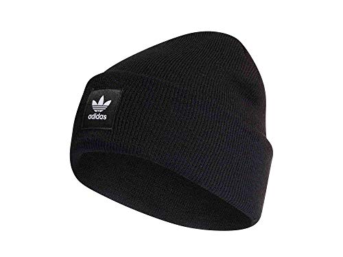 adidas AC Cuff Knit Gorro, Unisex Adulto, Black, OSFB