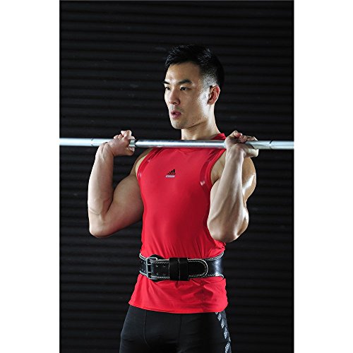 adidas ADGB-12235 Cinturón para Levantamiento de Pesas, Unisex, Negro, L/XL adidas ADGB-12235 Cinturón para Levantamiento de Pesas, Unisex, Negro, L/XL