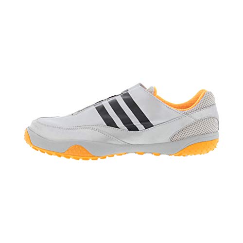 ADIDAS Adistar HJ Zapatilla Clavos Atletismo Unisex, Plata/Naranja, 44 2/3