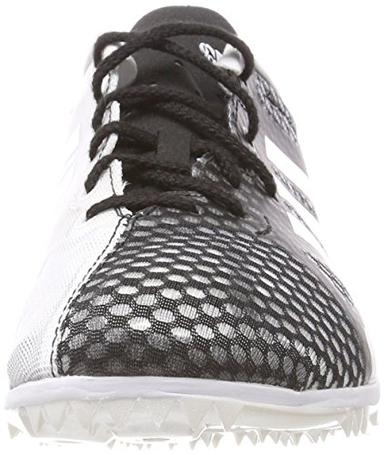 Adidas Adizero Ambition 4 w, Zapatillas de Atletismo Mujer, Negro (Negbas/Ftwbla/Naranj 000), 44 EU