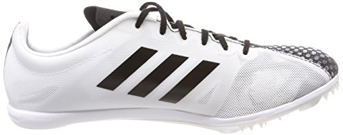 Adidas Adizero Ambition 4 w, Zapatillas de Atletismo Mujer, Negro (Negbas/Ftwbla/Naranj 000), 44 EU